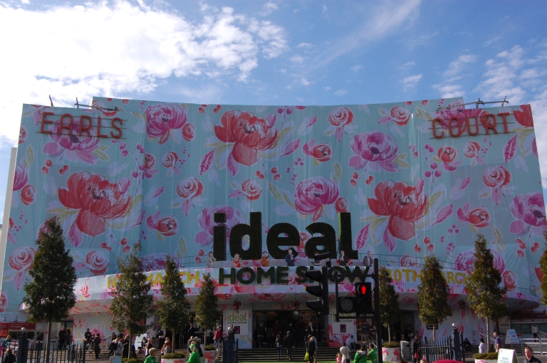 ideal home exhibition at Earl's Court