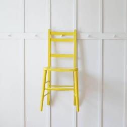 shaker peg rail and chair - High Road House - Remodelista